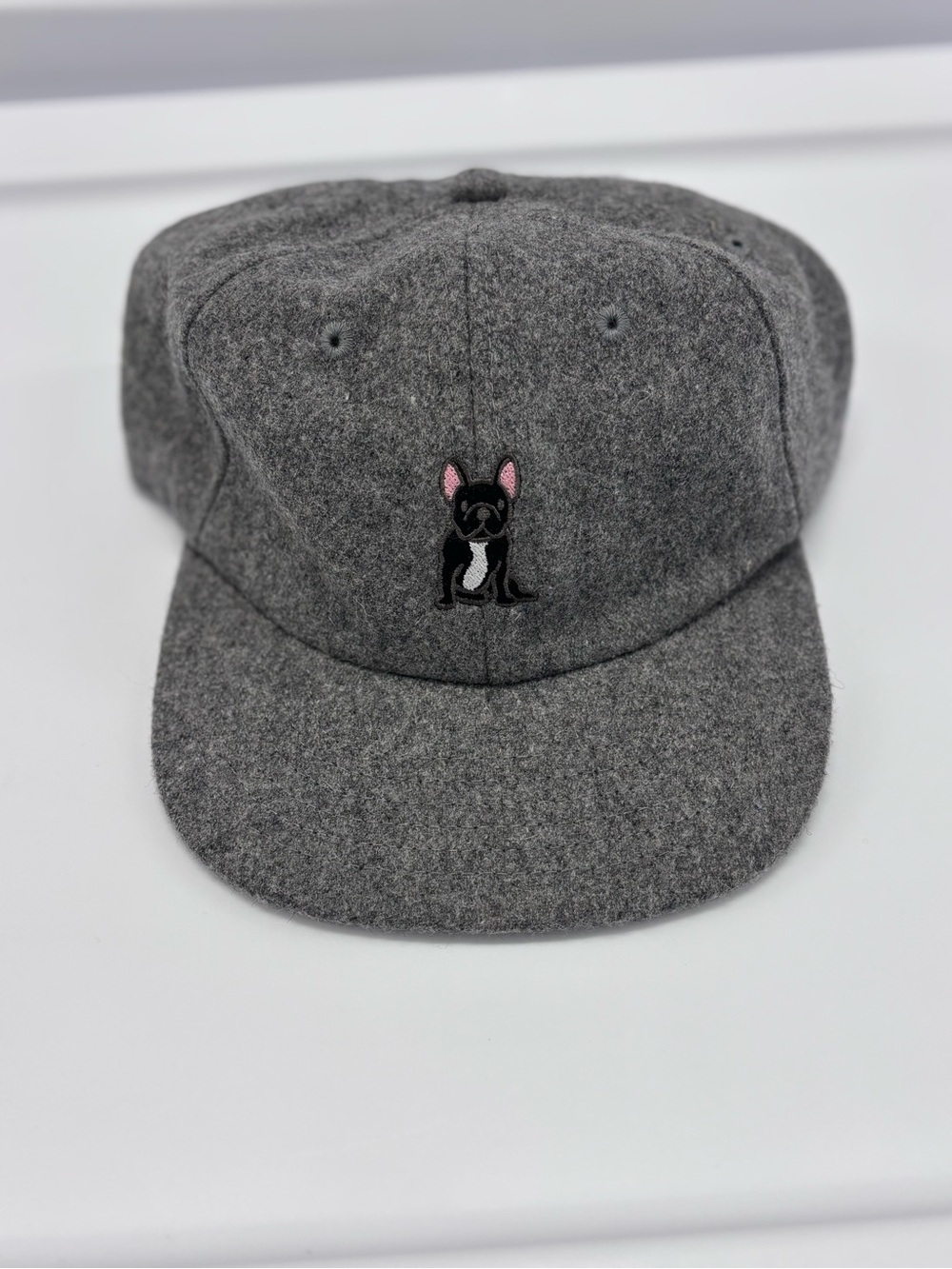 Beamer + Samson Gray Adjustable One Size Men's Baseball Cap Dog Theme